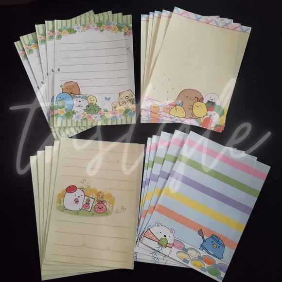 ⭐️3/$30⭐️ 99 Sanrio & Sumikko Gurashi Memo Sheets - Picture 4 of 16